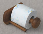The hanger for a toilet-roll